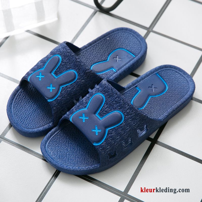 Binnen Badkamer Pantoffels Mooie Mannen Lovers Slippers Vrouwen Heren Grijs